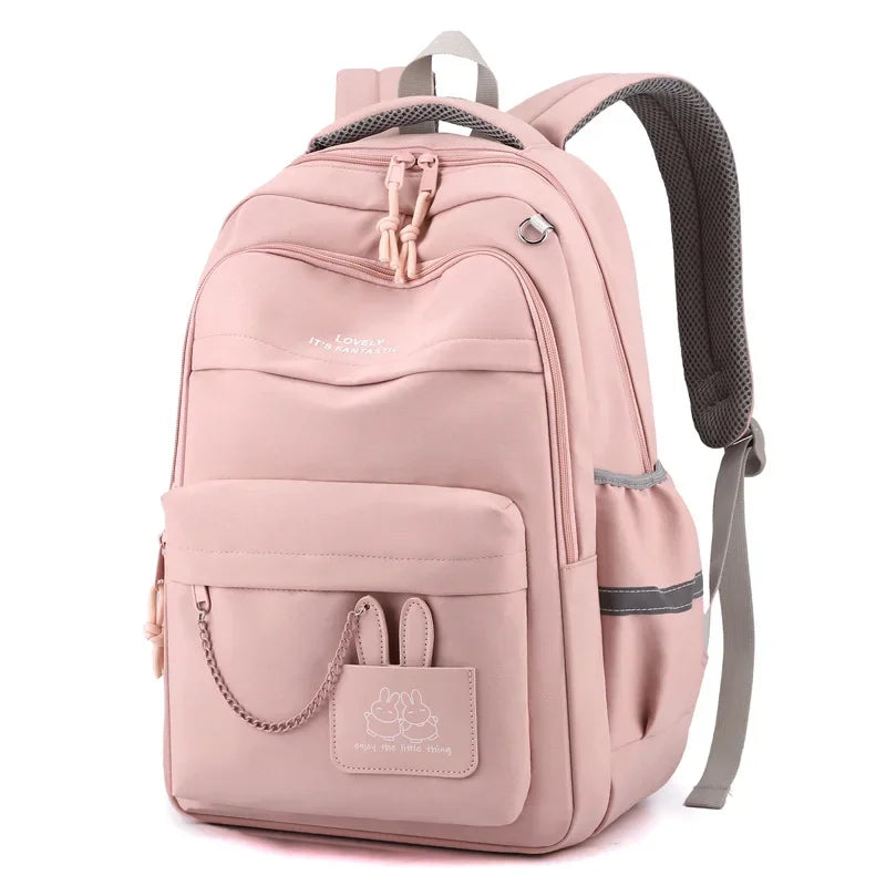 elementary school student girl bag cute school backpack children pink bookbag primary school satchel kid large capacity backpack