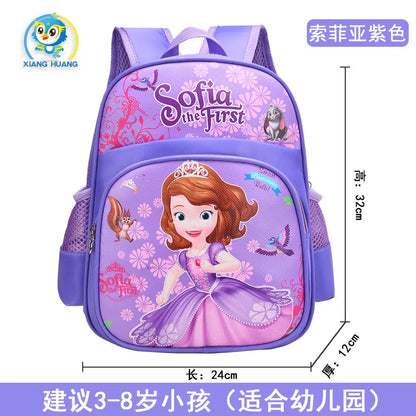 Disney New Frozen Elsa princess School Bag Girls backpack Kids christmas Gift