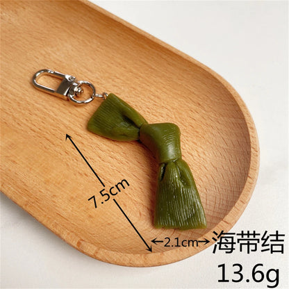 Funny Fried Chicken Leg Chicken Wing Keychain Creative Mini Simulation Food Pendant With Key Ring For Handbag Purse Accessories