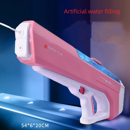 2023 Automatic Water Absorption Electric Water Gun High Tech Automatic Water Soaker Guns Large Capacity High Pressure Water Gun