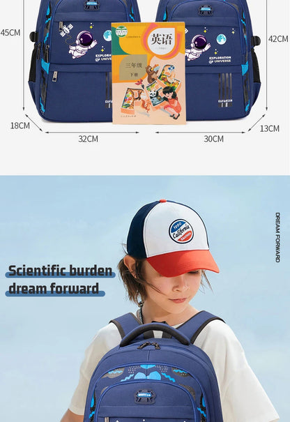 Kids Backpack Children School Bags for Boys Orthopedic School Backpack Waterproof Primary Schoolbag Book Bag Mochila Infantil