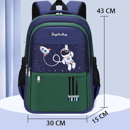 New CHILDREN'S Shoulder Bag Elementary School Students Schoolbag Boys One, Two, Three, Four, Five, Six Years Old 6-12 Years Old