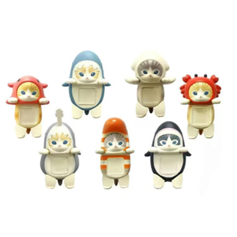 Random Send Mofusand Hippers Decorative Mini Anime Figures Ornaments Dolls Fans Children Christmas Birthday Gifts