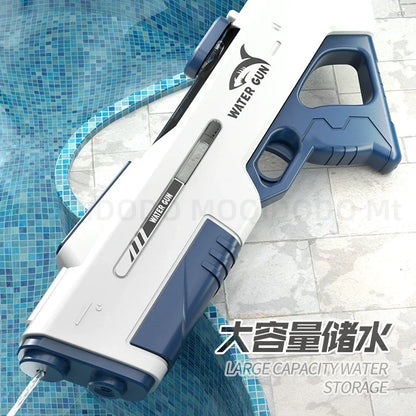 Automatic Water Gun Toys High pressure Big Capacity High-Tech Electric Water Blaster Soaker Guns Outdoor Pool Toys For Boy Kids