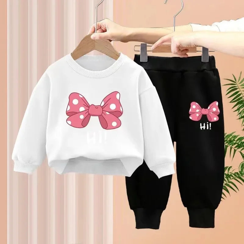 Baby Girl Clothes Children Clothing Set 2pcs Hoodie Newborn Kids Girls Outfit Sets Toddler Cotton Long Sleeve Tops Pants Suit