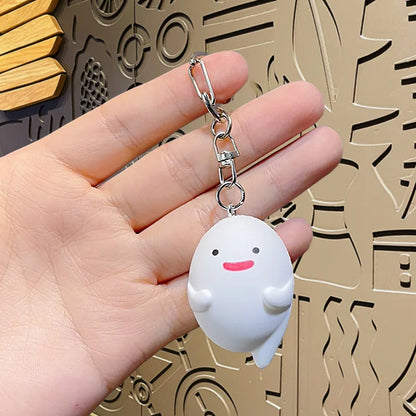 Anime The Boy And The Heron Keychain Cute Walawala Doll Schoolbag Pendant Car Ornaments Key Chain Accessories Birthday Gift