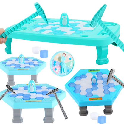 Penguin Breaking Ice Table Game Parent-child Interactive Puzzle Toys party game for kids juegos family games Birthday gift toys