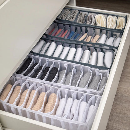 Home Organization Drawer Divider Home Dormitory Underwear Bra Socks Panty Storage Boxes Wardrobe Closet Cabinet Organizers