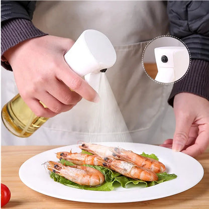 200ml/300ml Oil Spray Bottle Kitchen BBQ Cooking Olive Oil Dispenser Camping Baking Empty Vinegar Soy Sauce Sprayer Containers