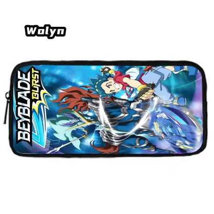 Anime-Bey-Blade Child School Backpack With Cartoon Lunch Bags Cartoon Pencil Bags School Bags for Boys Girls Best Gift