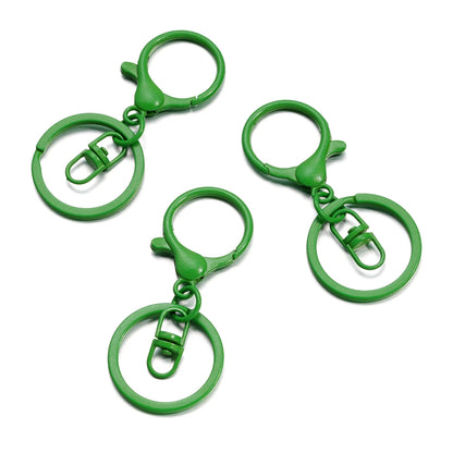 5pcs/lot Key Ring 30mm Keychain Long 70mm Lobster Clasp Key Hook Keyrings For Jewelry Making Finding DIY Key Chains Accessories