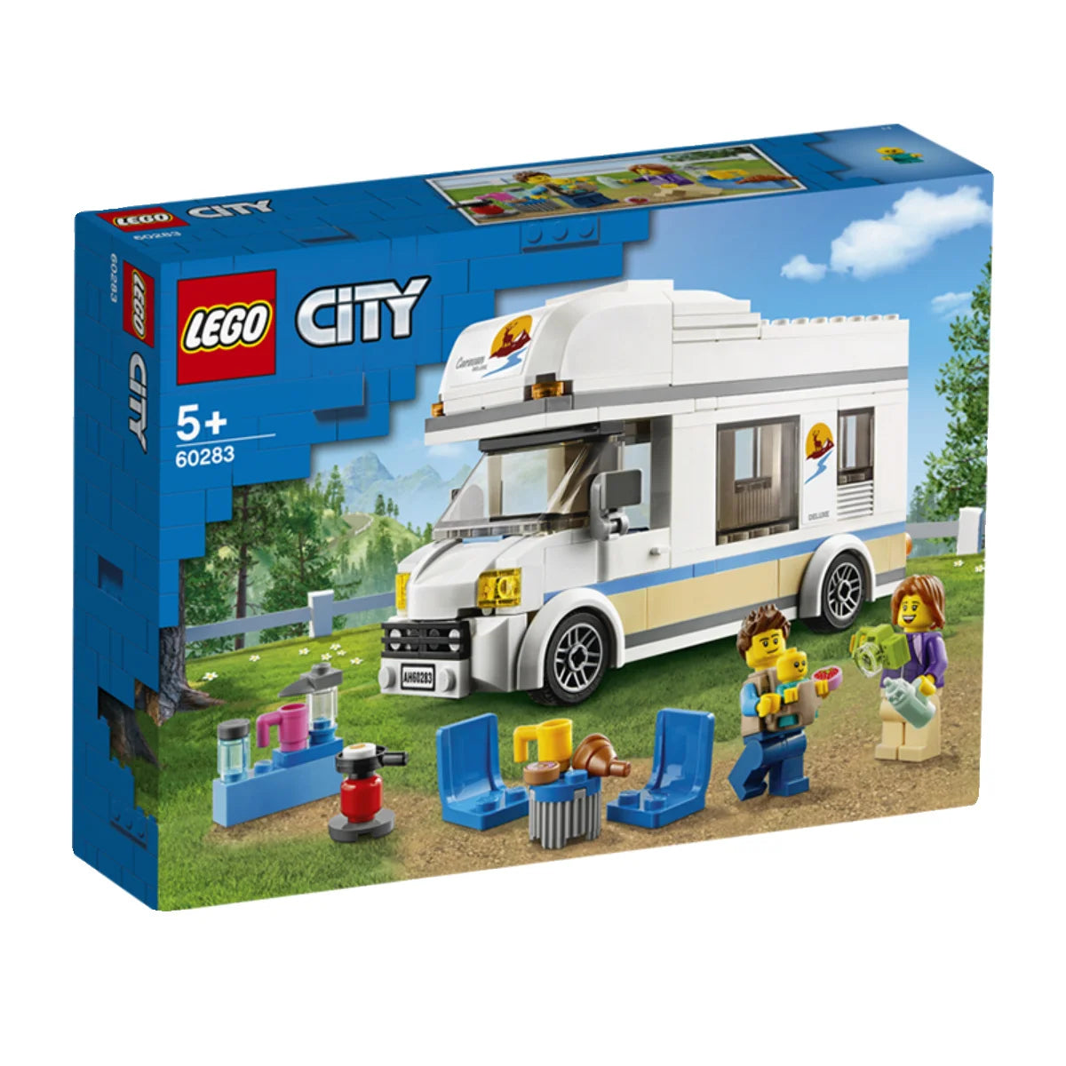 LEGO City 60283 Holiday Camping RV Boys Puzzle Assembly Toys