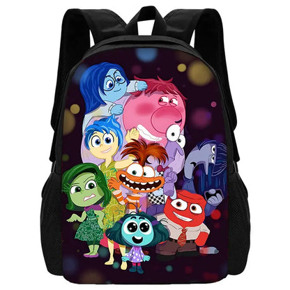 Cute Cartoon Inside Out 2 Child School Backpack With Shoulder Bag Pencil Bags School Bags for Boys Girls Best Gift