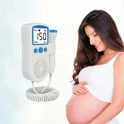 Baby Heart Rate Sensor Pregnant Women Fetal Heart Rate Meter Heartbeat Detector