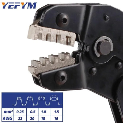 Non-insulated Open Barrel Crimping Tool SN-58B 23-16 AWG /0.25-1.5mm², Dupont Molex JST TE Terminals & EPC PCIE SATA Pins