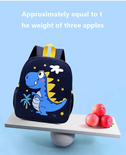 Cute Cartoon Dinosaur Baby Backpacks Kindergarten Schoolbag Children Boys Girls School Bags Adjustable Animals Kid Backpack