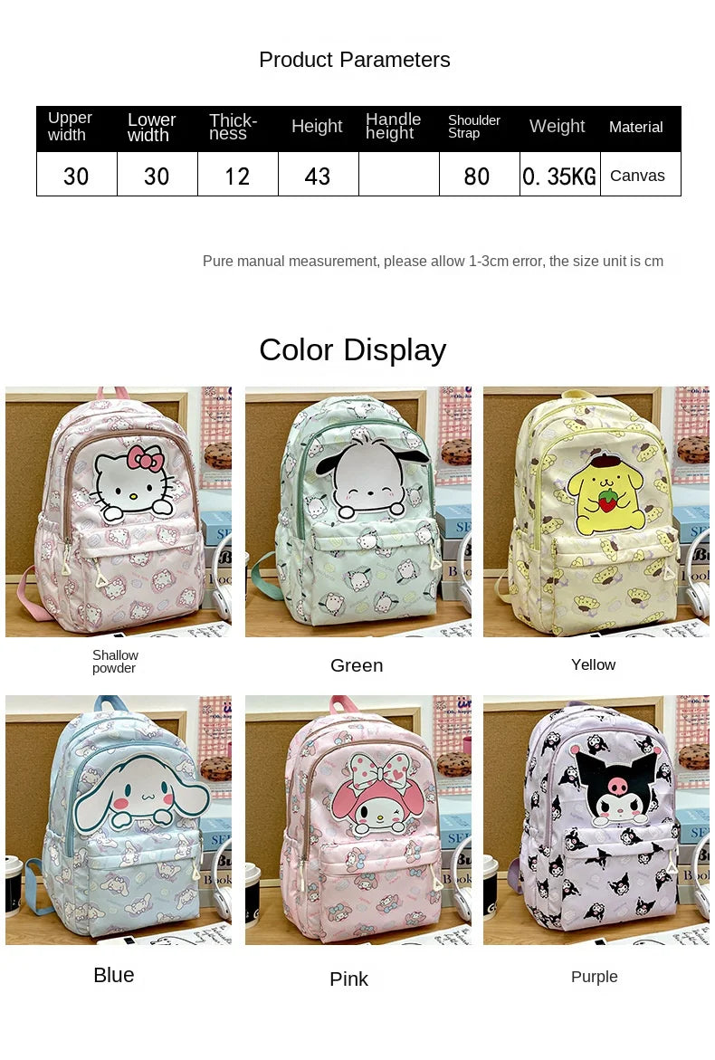 Girl School Bag Backpack Back Pack For Teenager Women Children Female Pink Schoolbag Primary High Bagpack Class Teens Child Kids