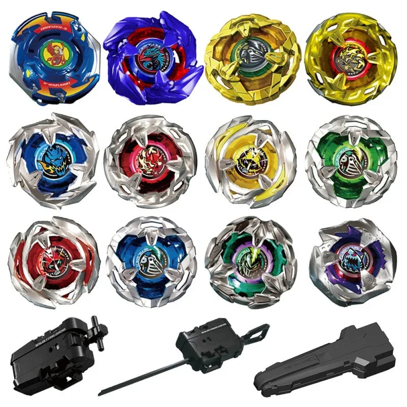 Beyblade Burst Cross-Border New X Series Burst Gyro BX00-01-02-05-13-14 Single Gyro Handle Transmitter