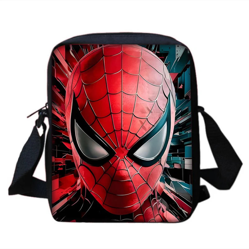 3Pcs Set anime Spiders-man Child Backpacks Shoulder Bag Pencil Case Pupil Large Capacity School Bags for Boys Girls Best Gift