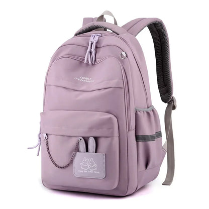 elementary school student girl bag cute school backpack children pink bookbag primary school satchel kid large capacity backpack