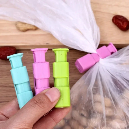 12/1Pcs Food Sealing Clips Reusable Bread Storage Bag Clip for Snack Wrap Bags Spring Clamp Kitchen Gadgets Sealing Clamps