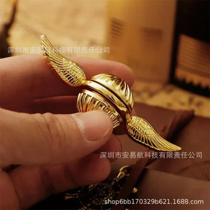 Harries Magic Boy Hot Toys Fidget Spinner Golden Snitch Movie Peripherals Potters 5styles Fingertip Rotate Toys Stress Relief