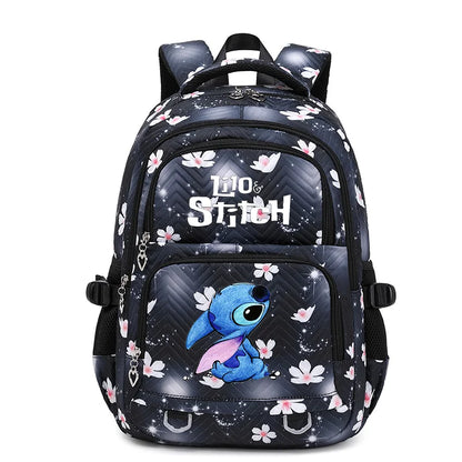 Disney Lilo Stitch Waterproof Women Backpack Female Travel Bag Backpacks Schoolbag for Teenage Girls Bookbag Mochila