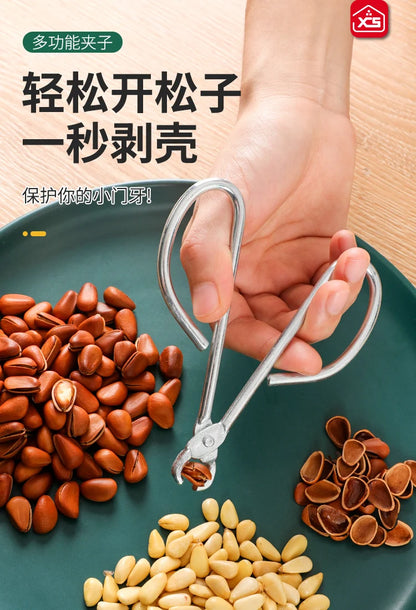 Pine Nut Shell Opener Melon Seed Sheller Household Nut Clip Hazelnut Melon Seed Pliers Kitchen Gadgets and Accessories