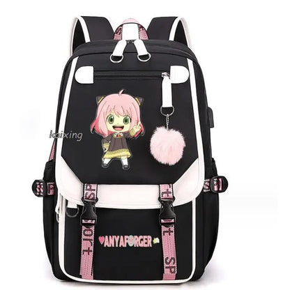 Hot Anime Spy X Family Backpack Teenage Girls Laptop Rucksack Student Shoulder School Bag Schoolbag Academy Bagpack Mochilas