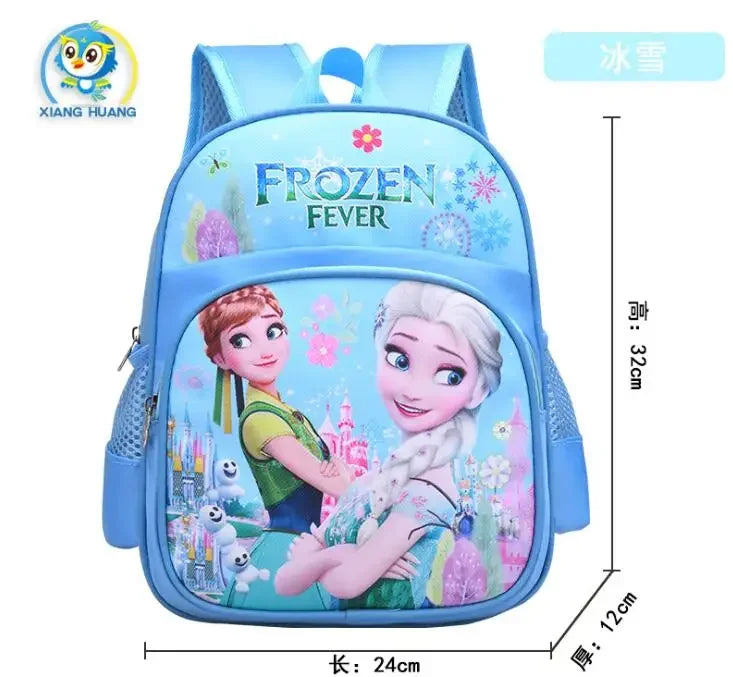 Disney New Frozen Elsa princess School Bag Girls backpack Kids christmas Gift