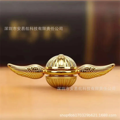 Harries Magic Boy Hot Toys Fidget Spinner Golden Snitch Movie Peripherals Potters 5styles Fingertip Rotate Toys Stress Relief