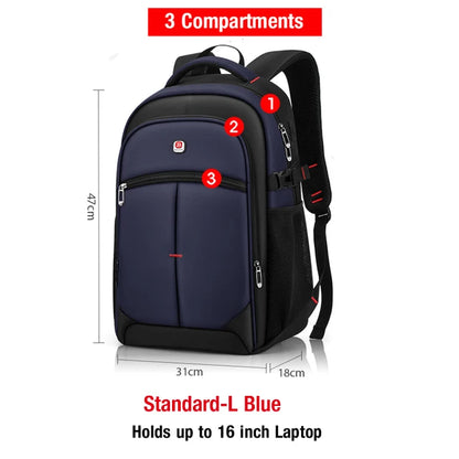 Laptop Backpack Men Women Bolsa Mochila for 15.6 17 inch Notebook Computer Rucksack School Bag Backpack for Teenagers