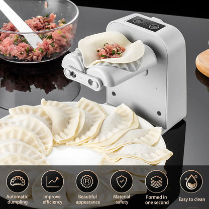 Automatic Electric Dumpling Maker Artifact DIY Machine Mould Pressing Dumpling Skin Manual Mould Rechargeable Kitchen Gadget