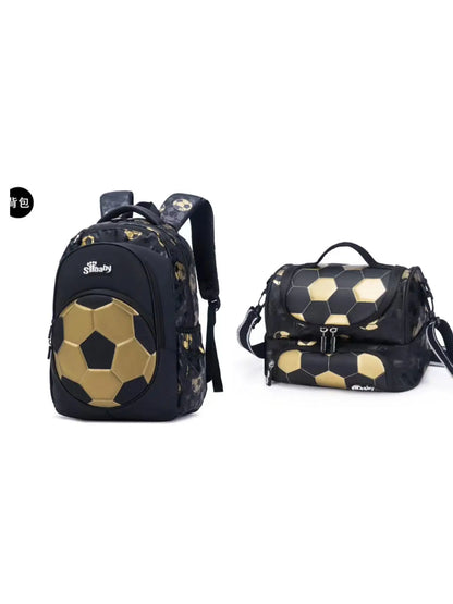 Football backpack for children schoolbag anime backpack travel school bags for teenage boy mochila escolar infantil menino