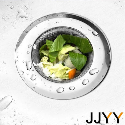 JJYY Stainless Steel Sink Strainer Washbasin Strainer Washbasin Hair Strainer Sewer Floor Drain Kitchen Accessories