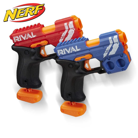 Nerf Rival Knockout XX-100 Blaster Round Storage 85 FPS Velocity Missing Balls Toy with 2 Ball Dart Rounds for Ages 14 and Up