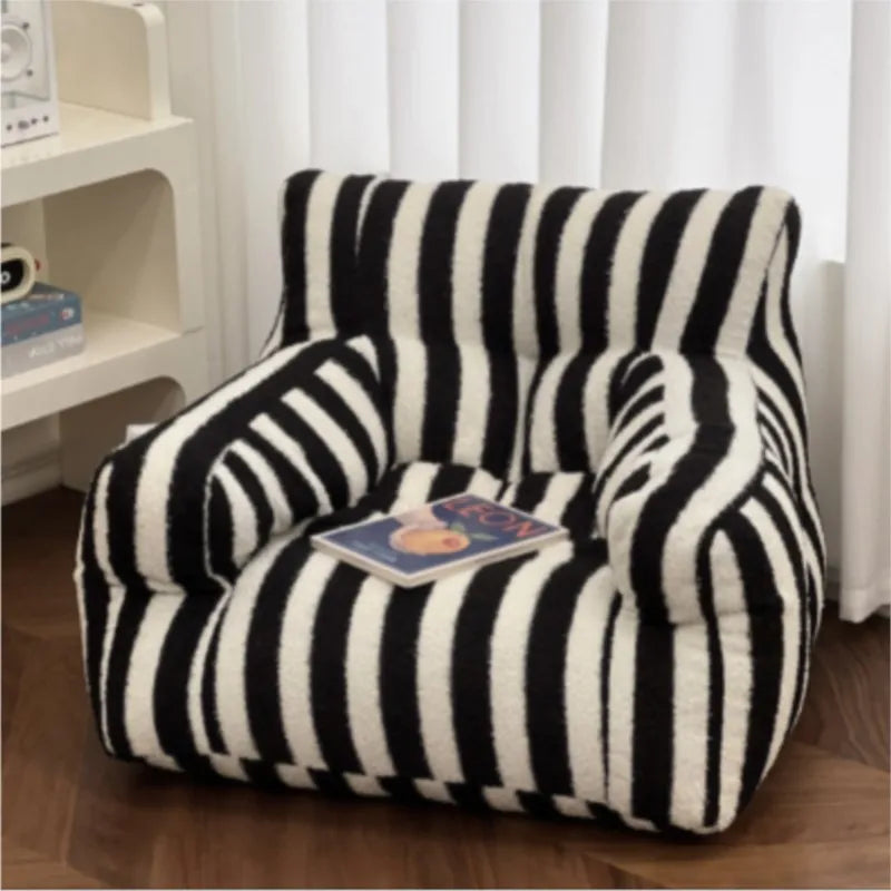 X&D Lamb Wool Casual Lightweight Children's Sofa Baby Reading Corner Internet Celebrity Lazy Sofa Chair Mini Cute Small Sofa Hot