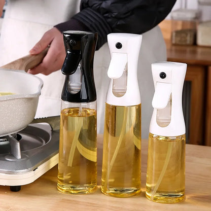 200ml/300ml Oil Spray Bottle Kitchen BBQ Cooking Olive Oil Dispenser Camping Baking Empty Vinegar Soy Sauce Sprayer Containers