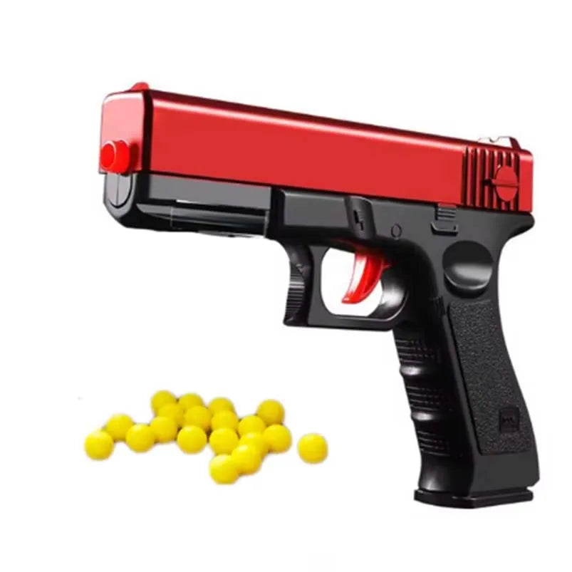 Manual pistol G17 Soft bullet toy gun Children's Pistol Toy Boy Gift Air Gun launcher CS shooting game