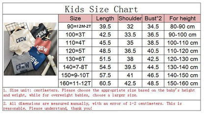 Spring Kids Sweatshirt For Toddler Boys Girls Top Clothes Autumn Cotton Long Sleeve T-Shirt Children Clothes 1-8Yrs Boys Clothes