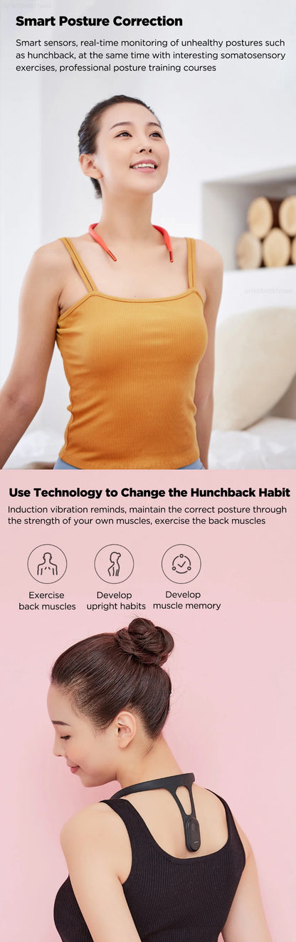 Xiaomi Hipee Smart Posture Correction Device Realtime Back Posture Training Monitoring Corrector For Adult Shoulder Correction