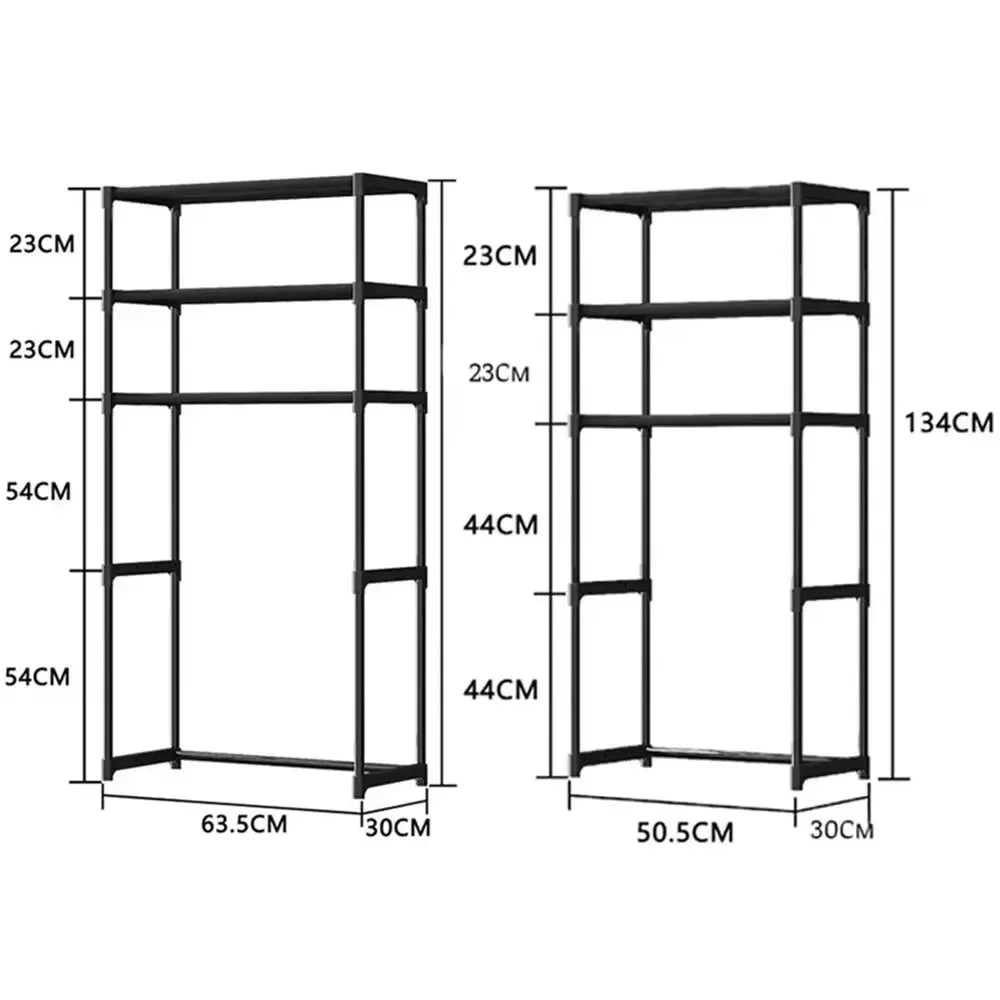 Bathroom Storage Rack Over The Toilet Shelf Multilayer Space Saver Organizer Multi-Functional Wall Hanging Toilet Storage Rack