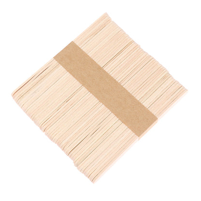 50PCS Wooden Candle Wick Holders Simple Aromatherapy Candles Bars Holders for Candle Making Fixing Tool with Hole Wooden Stick