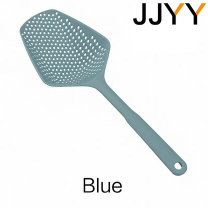 Large Colander Kitchen Large Noodle Spoon Long Handle Spoon High Temperature Non-stick Pan Colanders Strainers Kitchen Utensils