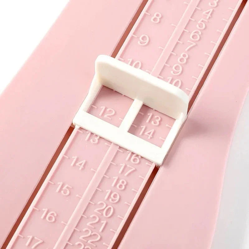 Kids Toddler Foot Measure Gauge Shoes Size Measuring Ruler Tool Baby Boy Girl Children's Foot Length Measuring Ruler Fittings