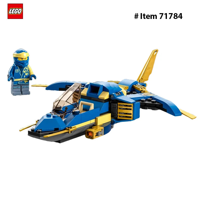 LEGO 71784 NINJAGO Jay’s Lightning Jet EVO , Collectible Birthday Gift Idea for , Kids, Boys and Girls Ages 6 and Up