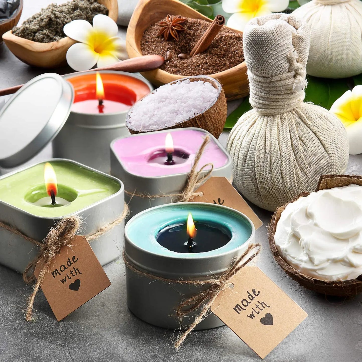 500g/1kg Pure Soy Wax Paraffin Material Pre-Soy Wax-Core Pigments Aromatherapy Pure Paraffin Wax DIY Handmade Candles Crafts