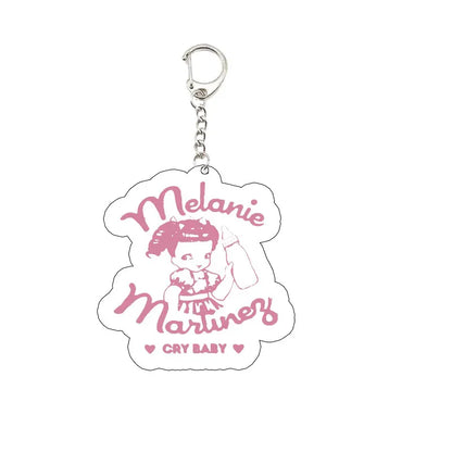 Melanie Martinez Key Chain Key Ring Keychain for Accessories Bag Acrylic Sunny Pendant Melanie Martinez Keyring Chains Jewelry F