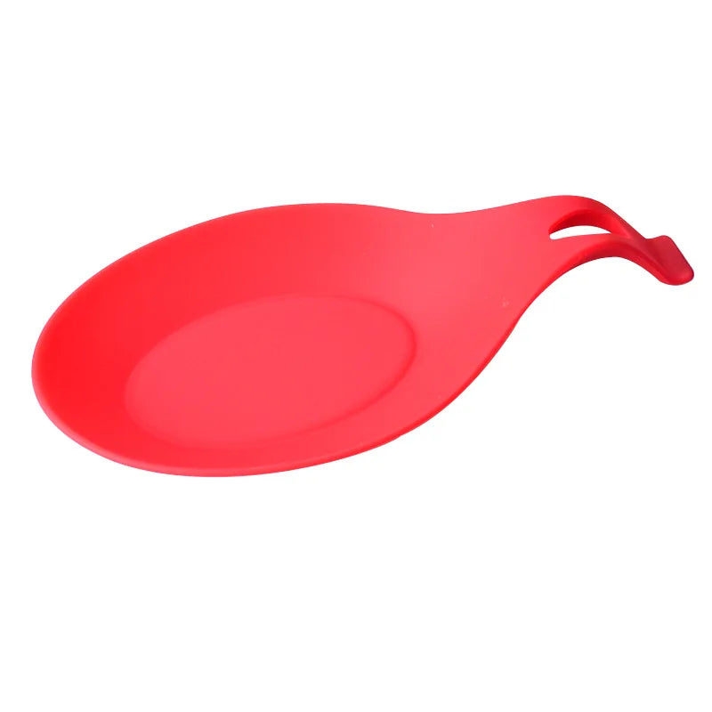 Gadgets Silicone Multipurpose Spoon Rest Mat Holder for Tableware Kitchen Utensil   Supplies  Accessories