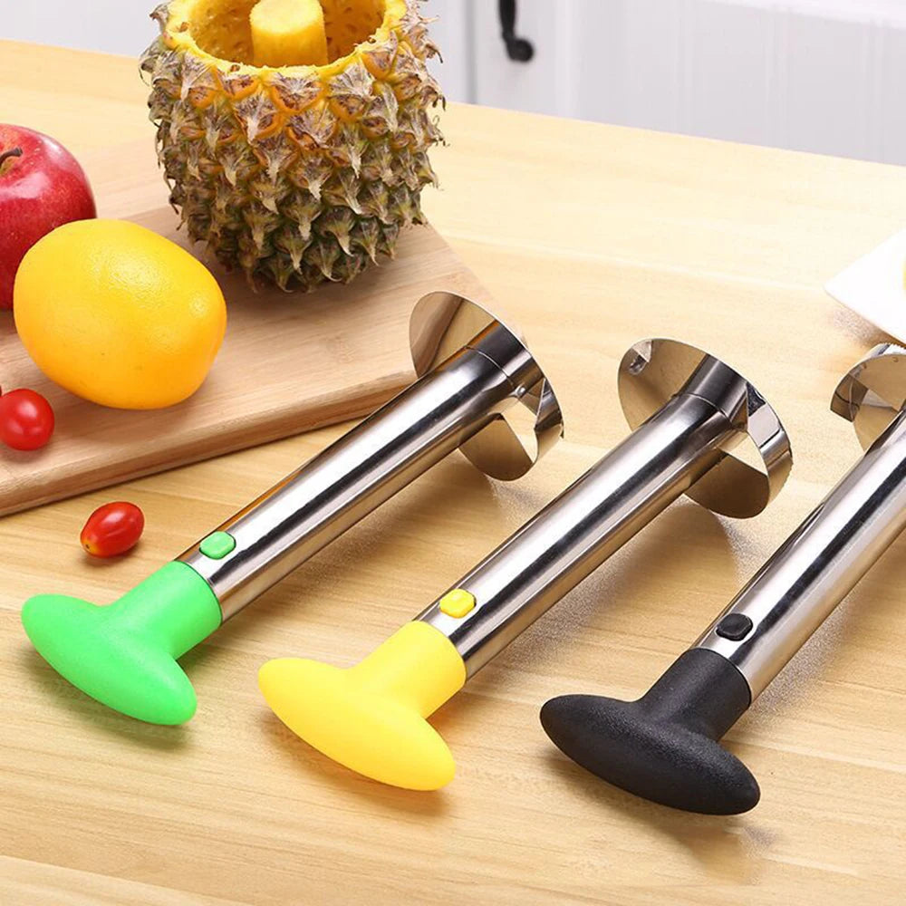 Stainless Steel Easy To Use Pineapple Peeler Accessories Pineapple Slicers Fruit Knife Cutter Corer Slicer Kitchen Tools